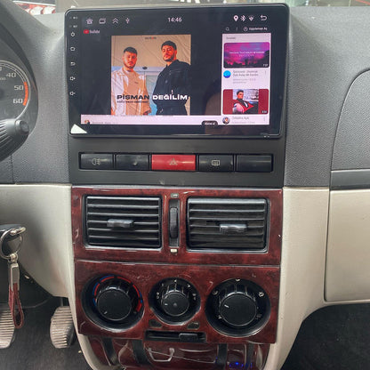 Android 16 Car Stereo Double Din For Fiat PERLA Albea/Siena/Palio 2004-2012 Plug and Play Car Radio Stereo Bluetooth Sat Nav GPS Supports Full RCA Output WIFI Camera