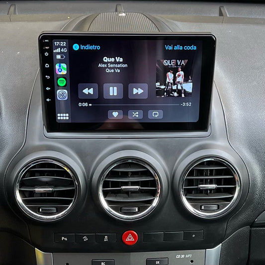 Android 16 Autoradio Car Navigation Stereo for Opel Antara 1 2006-2017 GPS Radio 9 Inch Carplay Steering Wheel Control Bluetooth FM AM RDS Rear Camera, Support DAB/TPMS/DVR