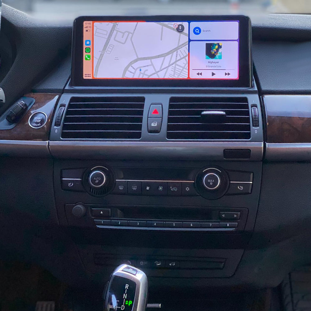 Android 16 Touch Screen for BMW X5 E70 X6 E71 2007-2010 CCC 2011-2014 CIC Auto Radio Navigation CarPlay Android Auto Bluetooth Wifi Gps 4G