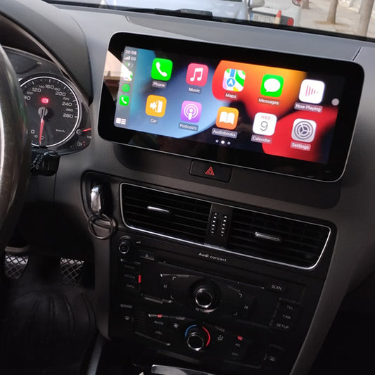 Autoradio GPS For Audi Q5 SQ5 2008-2017 Symphony Concert 10.25 inch TOUCHSCREEN Android GPS Navigation CarPlay + BUILT-IN WIRELESS CARPLAY & ANDROID AUTO