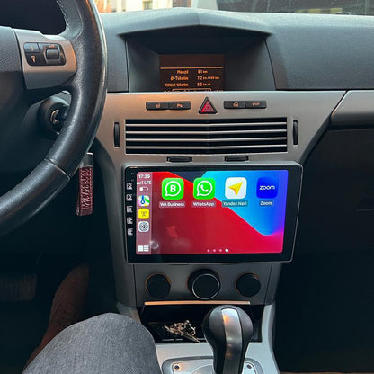 For Opel Astra H 04-14 GPS Navigation Car Multimedia Player Android 16 Stereo Sat Nav Radio 9''Head Unit Receiver Support SWC Carplay Bluetooth Android Auto Reverse Camera+Backup Camera