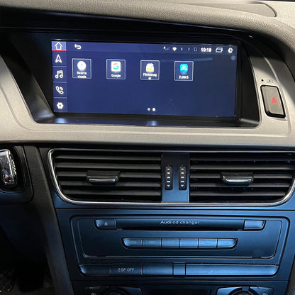 Android 16 CarPlay 8.8inch Touch Screen For Audi A4 B8 MMI 2G High 2008-2010 For Audi CD changer LVDS 22PIN Car Stereo Player Multimedia