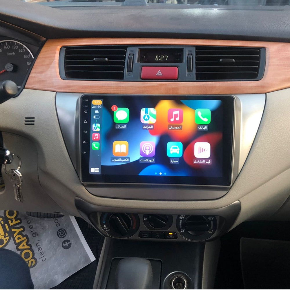 9 inch Android 16.0 Radio for 2006-2010 MITSUBISHI LANCER IX Bluetooth Wifi HD Touchscreen GPS Navigation Carplay USB support OBD2 Digital TV 4G