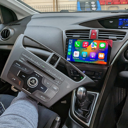 Android 16 Car Stereo Radio for Honda Civic 2012 2013 2014 2015 9 Inch Touch Screen Car Radio with Bluetooth GPS Navigation WiFi FM Radio SWC CarPlay Android Auto Head Unit