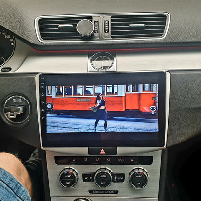 Android 16 Car Radio Stereo with Wireless CarPlay Android Auto for VW Passat B6 B7 CC 2010-2015, 10.1 Inch Touch Screen Head Unit with GPS Navigation Bluetooth HiFi FM RDS Auto Radio + Backup Camera