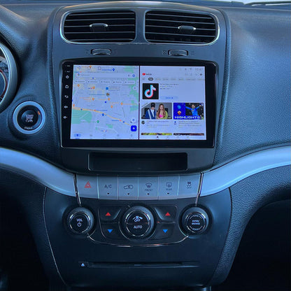 Android 16 9 Inch Navigator for Fiat Freemont 2011-2015 Dodge Journey 2011 - 2018 Car Radio Touch Screen Bluetooth Car Stereo Supports WiFi GPS USB Steering Wheel Control Bluetooth