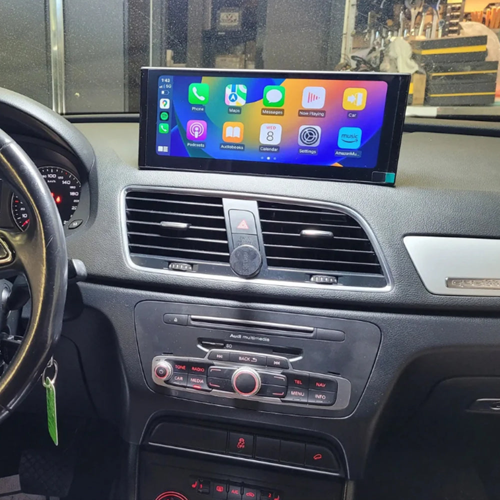 For Audi Q3 Car Tablet 10.25 Pollici Android 15 Ram4gb Rom64gb Apple CarPlay Android Auto Dsp Slot Sim Multimeida Navigation System