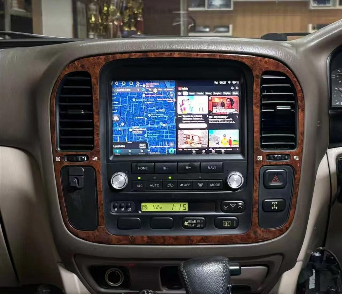 Wireless Android 16 CarPlay For Toyota Land Cruiser 100 Lexus LX470 1998-2003 Car Stereo Radio Upgrade Head Unit