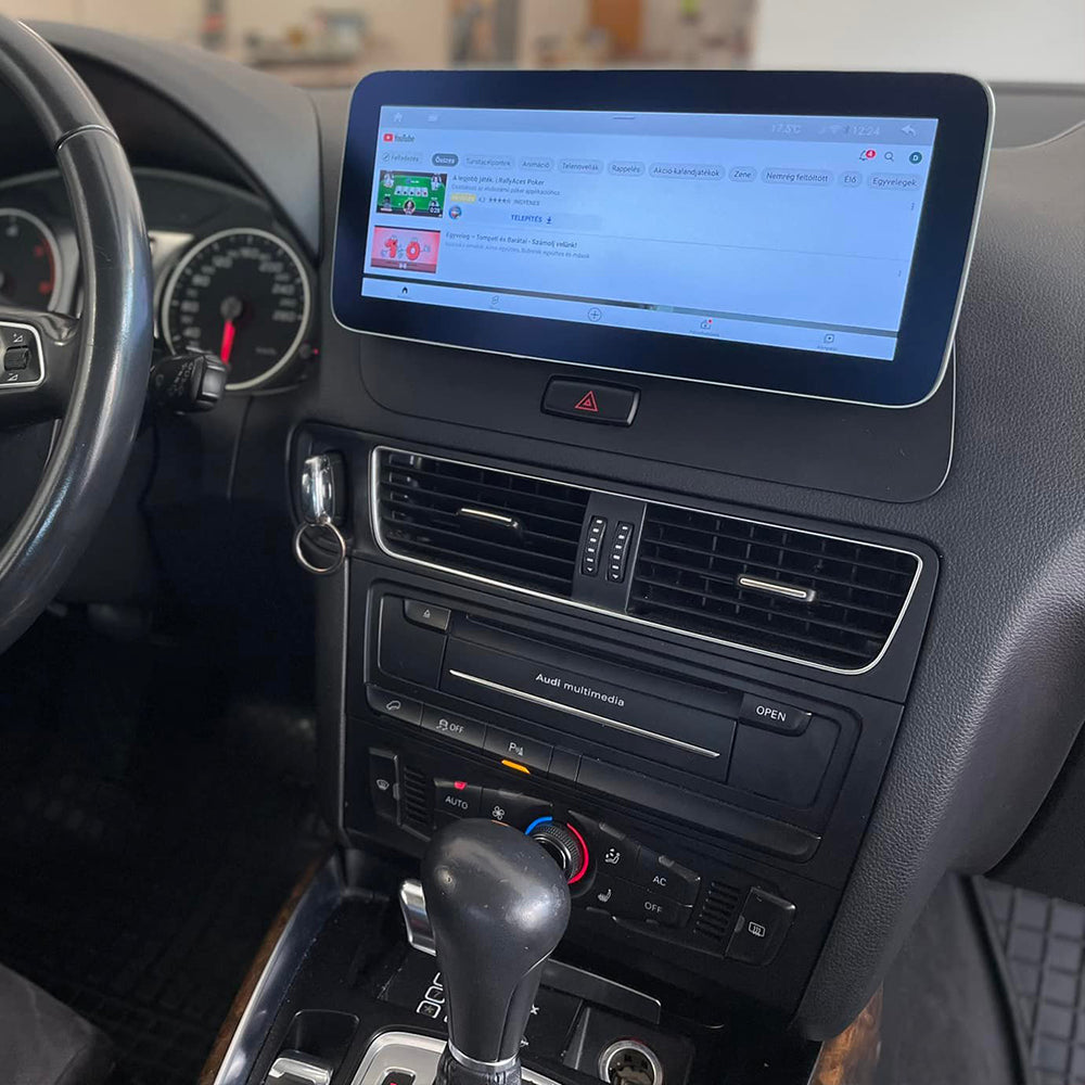Autoradio GPS For Audi Q5 SQ5 2008-2017 Multimedia 10.25 inch TOUCHSCREEN Android GPS Navigation CarPlay + BUILT-IN WIRELESS CARPLAY & ANDROID AUTO