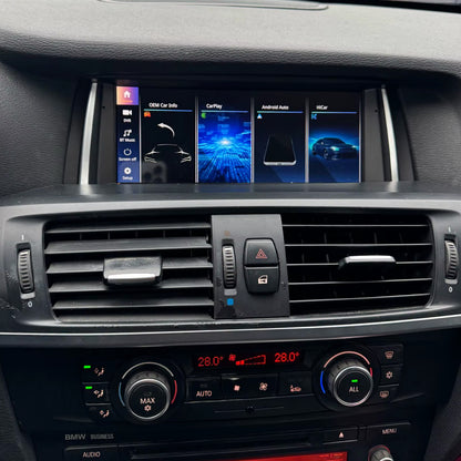 8.8 inch 1920 * 720 Car Stereo for BMW X3 F25 CIC NBT Carplay Android Auto Radio Upgrade Touch Screen DSP Linux System 2011-2016 Bluetooth