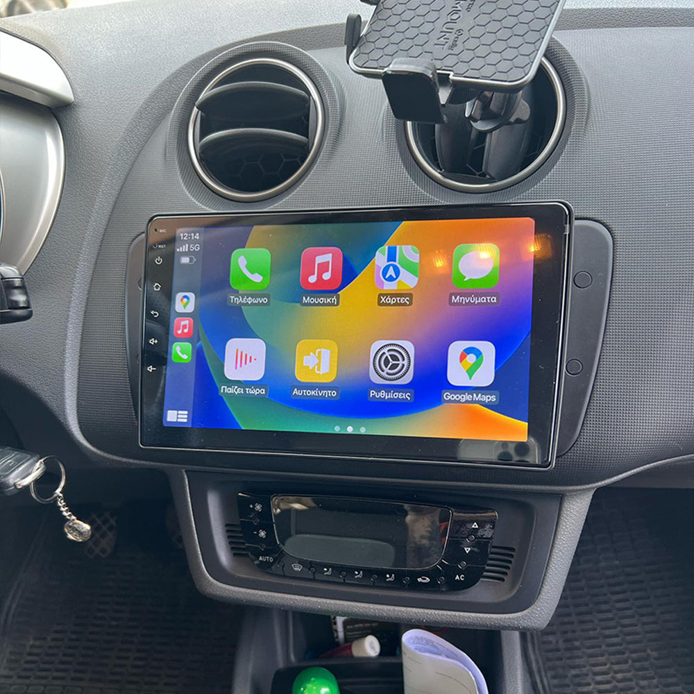 Android 16 Car Radio For Seat Ibiza 6j 2009 2010 2012 2013 MK4 FR GPS Navigation Touch Screen Audio Multimedia Player WIFI CarPlay Android Auto