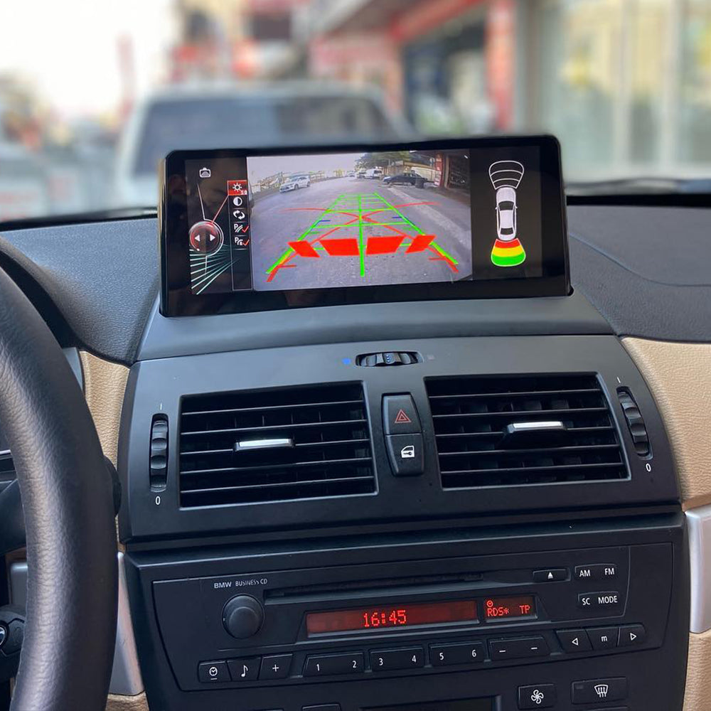 10.25" Wireless CarPlay Android Auto For BMW X3 E83 2003-2010 Without Oirginal Car System Multimedia Head Unit Touch Screen Android 15