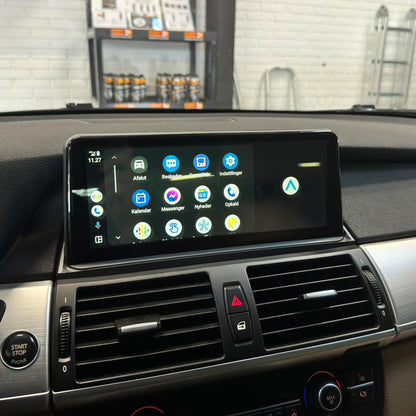 Android 16 Touch Screen for BMW X5 E70 X6 E71 2007-2010 CCC 2011-2014 CIC Auto Radio Navigation CarPlay Android Auto Bluetooth Wifi Gps 4G
