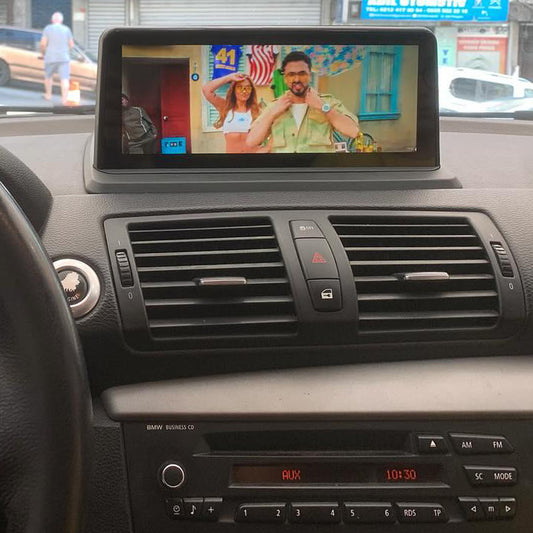 Car Gps Navigation For BMW 1 Series E81 E82 E87 E88 (2005 – 2012) Original without screen ANDROID 13 Multimedia Android System 10.25″ Aftermarket Stereo Radio Upgrade CarPlay Android Auto 