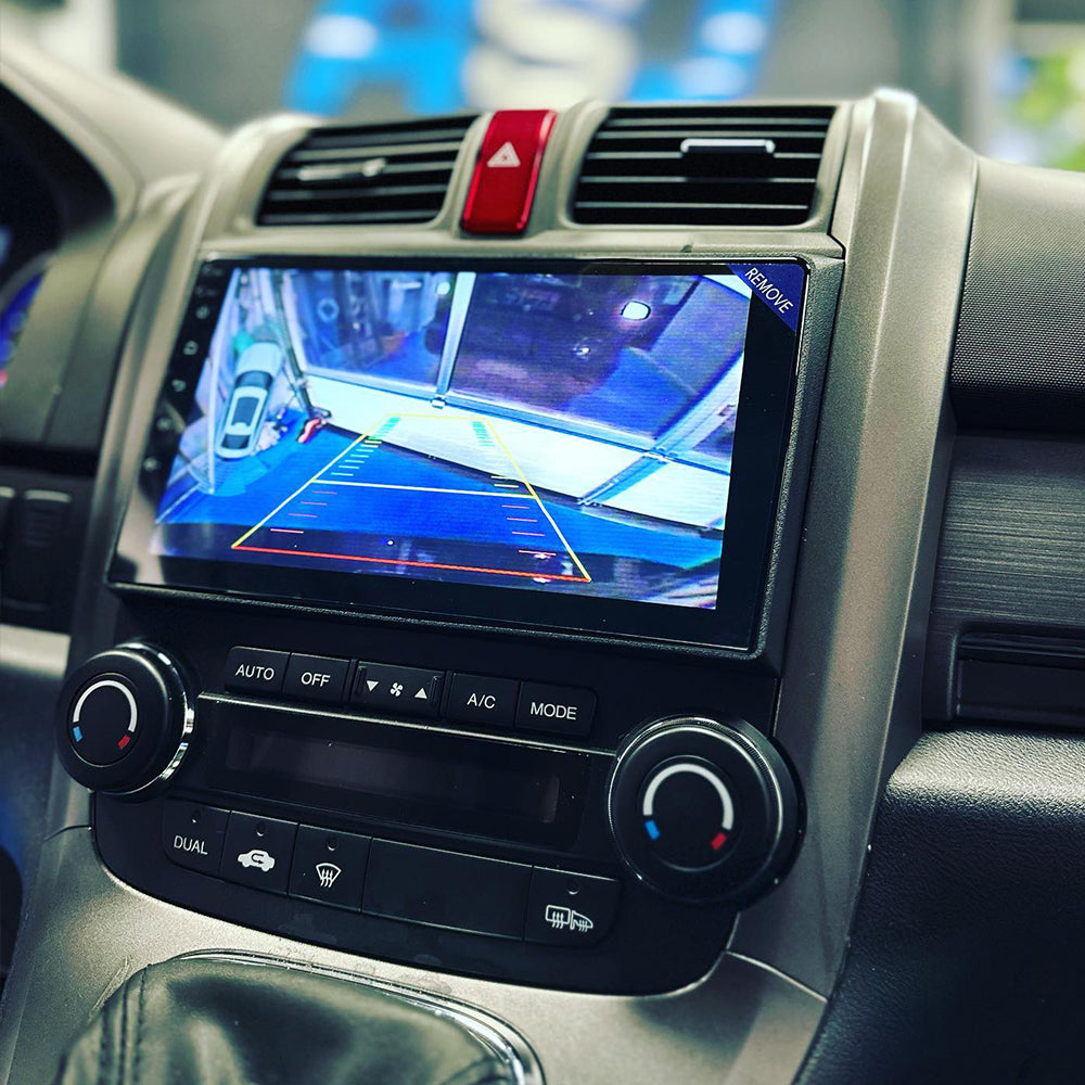 Android 16 Car Radio for Honda CRV 2006-2011 Touch Screen Stereo with Carplay Android Auto Bluetooth WiFi GPS Navigation FM Radio Multimedia Player Head Units Split Screen WiFi SWC