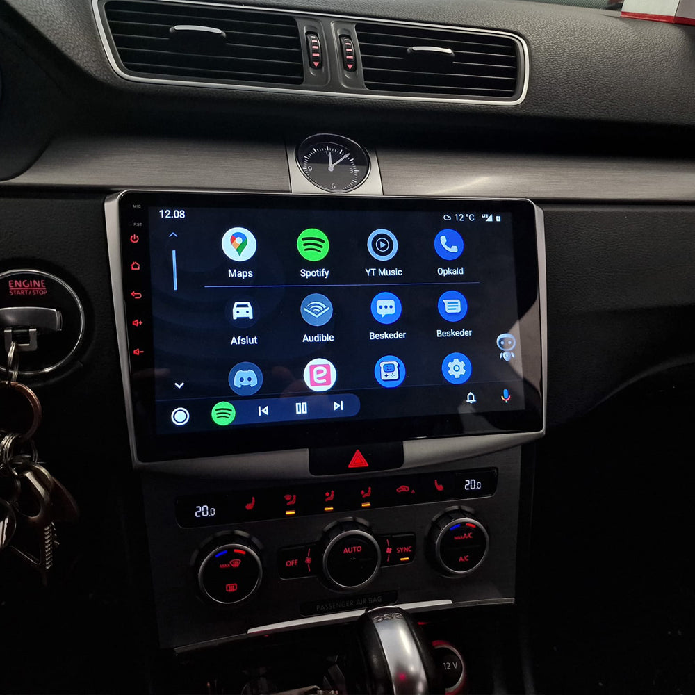 Android 16 Car Radio Stereo with Wireless CarPlay Android Auto for VW Passat B6 B7 CC 2010-2015, 10.1 Inch Touch Screen Head Unit with GPS Navigation Bluetooth HiFi FM RDS Auto Radio + Backup Camera