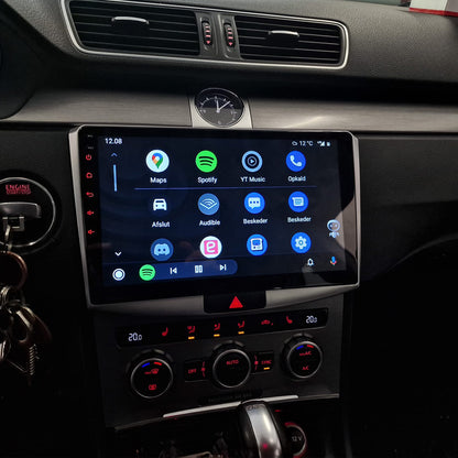 Android 16 Car Radio Stereo with Wireless CarPlay Android Auto for VW Passat B6 B7 CC 2010-2015, 10.1 Inch Touch Screen Head Unit with GPS Navigation Bluetooth HiFi FM RDS Auto Radio + Backup Camera
