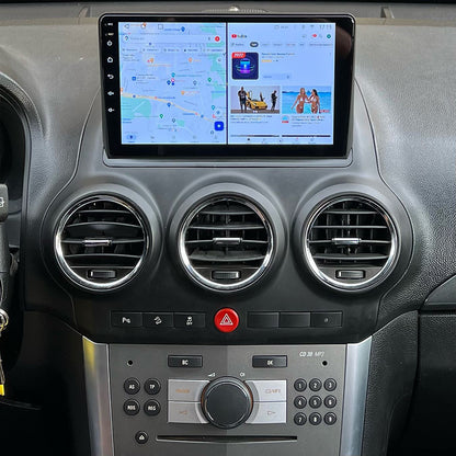 Android 16 Autoradio Car Navigation Stereo for Opel Antara 1 2006-2017 GPS Radio 9 Inch Carplay Steering Wheel Control Bluetooth FM AM RDS Rear Camera, Support DAB/TPMS/DVR