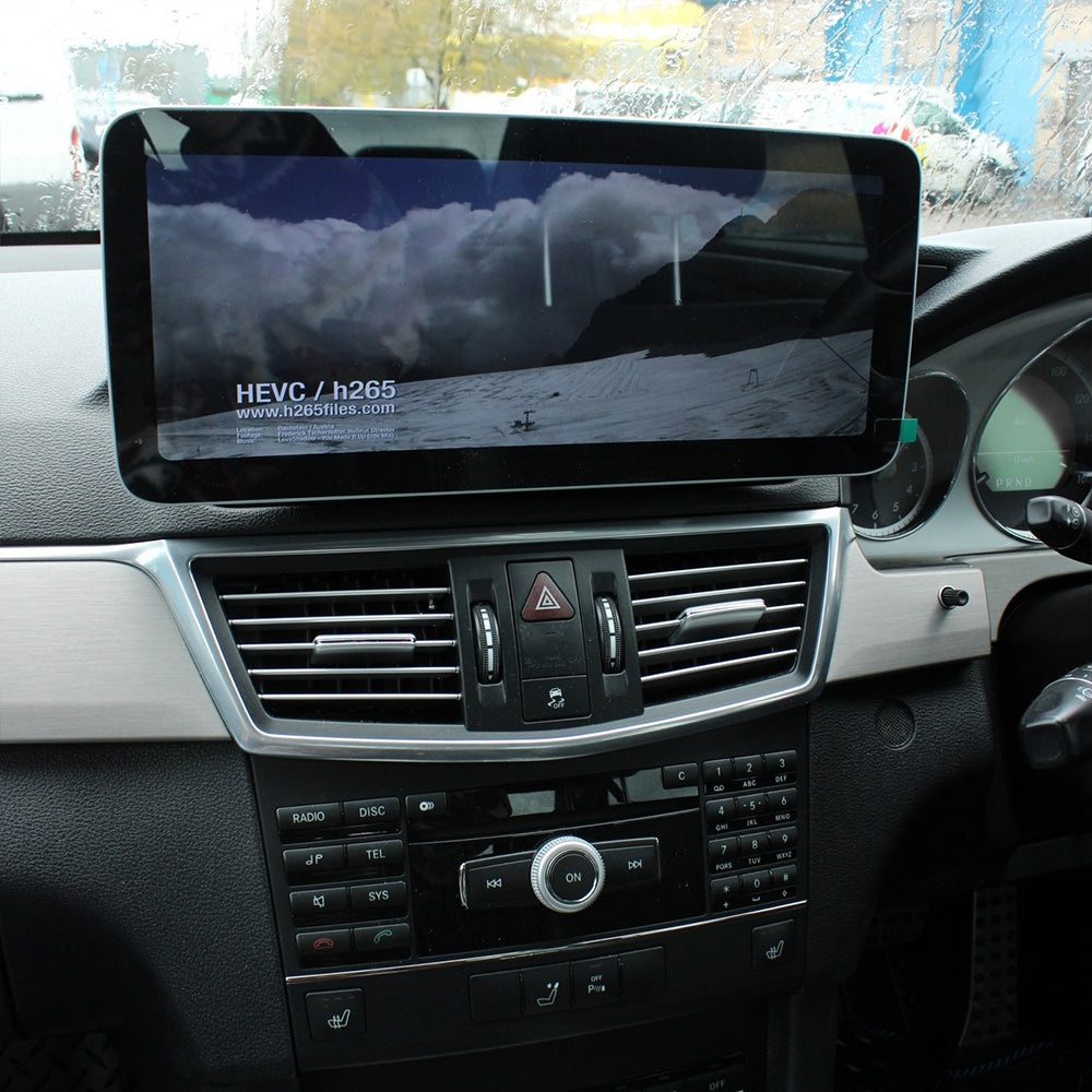 Snapdragon Android 16 Car Stereo 12.3" Car Touch Screen for Mercedes Benz E Class S212 W212 2009-2012 NTG4.0 Multimedia Navigation Upgrade Wireless CarPlay Android Auto
