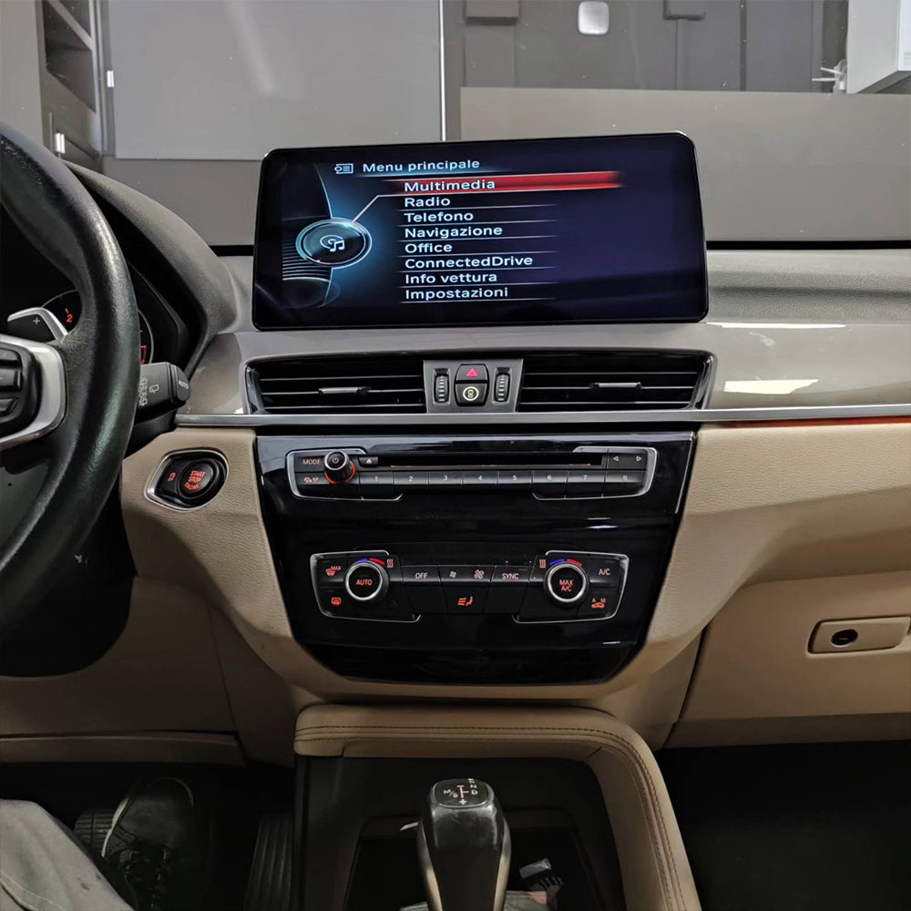Android Navigation Unit For BMW X1 F48 NBT 2016-2017 Android 16 12.3" Touch Screen With Built In Apple CarPlay Android Auto Upgrade Stereo AutoRadio Head Unit