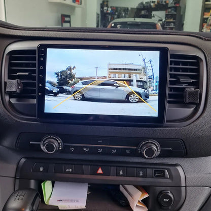 9" Car Stereo Carplay for Citroen Jumpy 3 2016-2021 for Peugeot Expert 3 2016-2021 Android 15 Car Radio Multimedia Player with GPS BT FM 4G WiFi SWC+Backup Camera