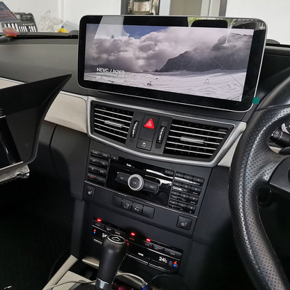 Snapdragon Android 16 Car Stereo 12.3" Car Touch Screen for Mercedes Benz E Class S212 W212 2009-2012 NTG4.0 Multimedia Navigation Upgrade Wireless CarPlay Android Auto