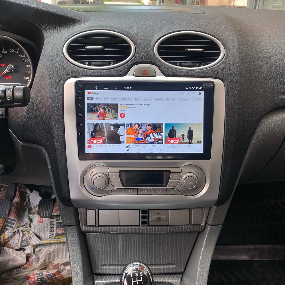 Car Radio Android Screen Ford FOCUS II MK2 MONDEO Car Stereo Multimedia Player Navigation Upgrade Wireless CarPlay Android Auto