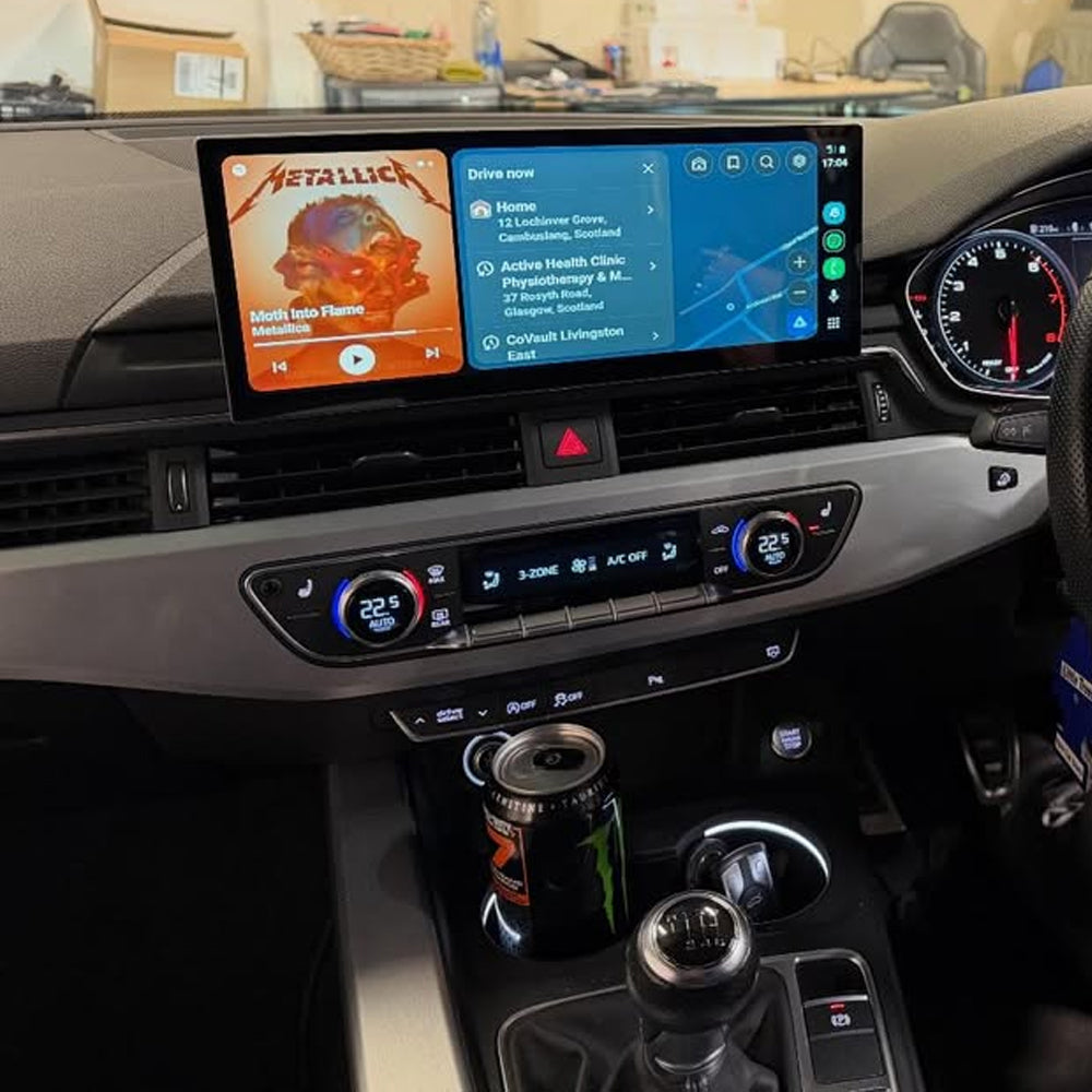 12.3'' Touch Display Multimedia Player Andriod Auto Link For Audi A4 S4 B9 A5 S5 2016-2019 GPS Carplay Screen Car Play