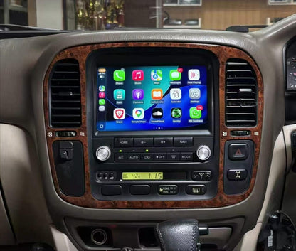Wireless Android 16 CarPlay For Toyota Land Cruiser 100 Lexus LX470 1998-2003 Car Stereo Radio Upgrade Head Unit