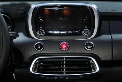 Android 16 Car Radio Head Unit for Fiat 500X 2014-2019 9 Inch Touch Screen GPS Carplay Android Auto Bluetooth Steering Wheel Control 4G WiFi FM AM RDS DSP