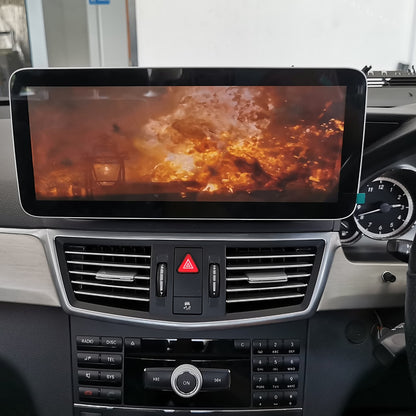 Snapdragon Android 16 Car Stereo 12.3" Car Touch Screen for Mercedes Benz E Class S212 W212 2009-2012 NTG4.0 Multimedia Navigation Upgrade Wireless CarPlay Android Auto