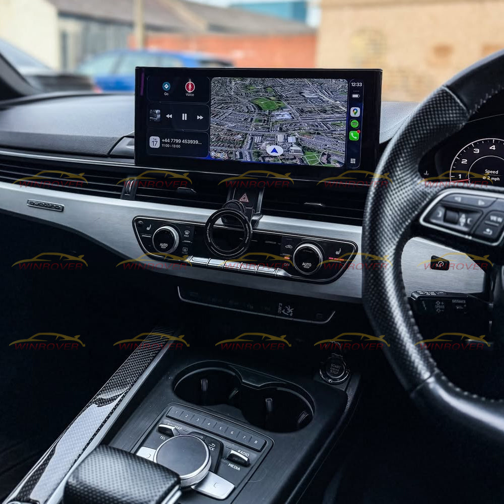 Winrover 12.3'' Touch Display Multimedia Player Andriod Auto Link For Audi A4 S4 B9 A5 S5 2016-2019 GPS Carplay Screen Car Play