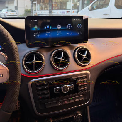 10.25 inch Wireless CarPlay Android Auto Multimedia Screen for Mercedes-Benz A W176 CLA C117 X177 G W463 GLA X156 NTG4.5 CarPlay