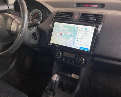 Radio for Suzuki Swift 2004-2010 Stereo Upgrade Dash Kit Car GPS Navigation,4+64GB 9" IPS Touch Screen Head Unit with CarPlay & Android Auto/SWC/Rear View