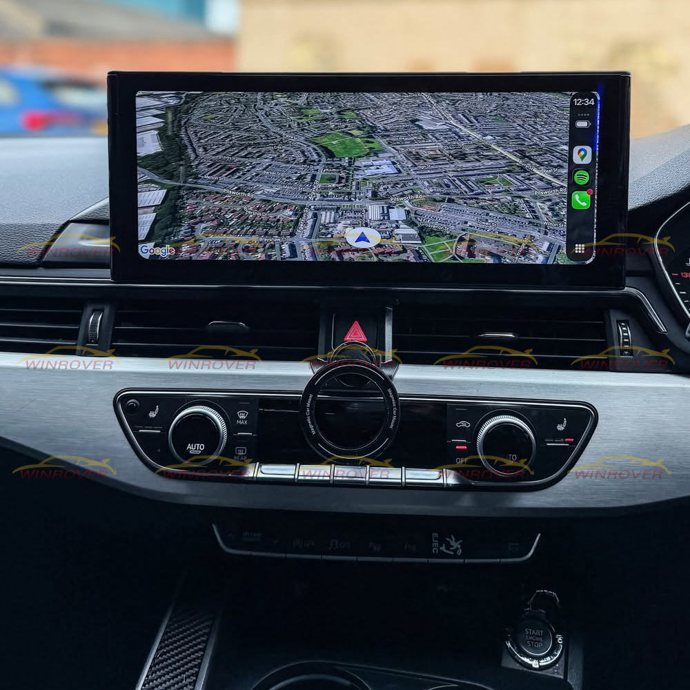 Winrover 12.3'' Touch Display Multimedia Player Andriod Auto Link For Audi A4 S4 B9 A5 S5 2016-2019 GPS Carplay Screen Car Play
