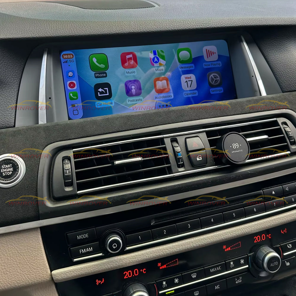 10.25" Wireless CarPlay Android Auto Car Radio Multimedia Player Linux Display Screen For BMW 5 Series F10 F11 2009-2016 CIC NBT