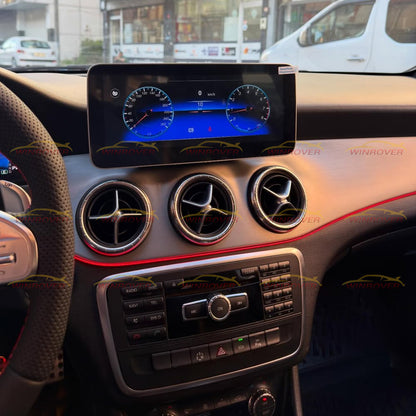 10.25 inch Wireless CarPlay Android Auto Multimedia Screen for Mercedes-Benz A W176 CLA C117 X177 G W463 GLA X156 NTG4.5 CarPlay