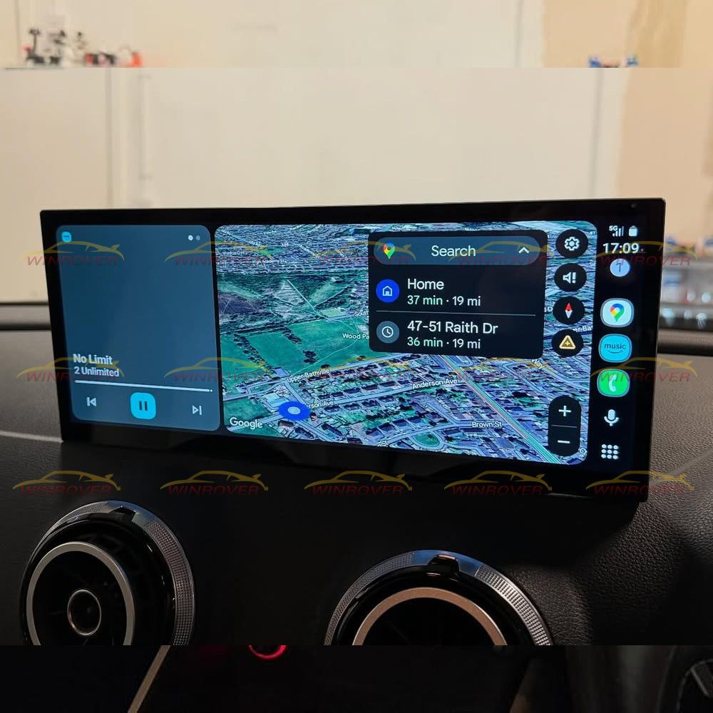 Winrover 12.3 Inch Touch Display For Audi A3 S3 2014-2019 Multimedia Player Andriod Auto Link GPS Carplay Screen Car Play