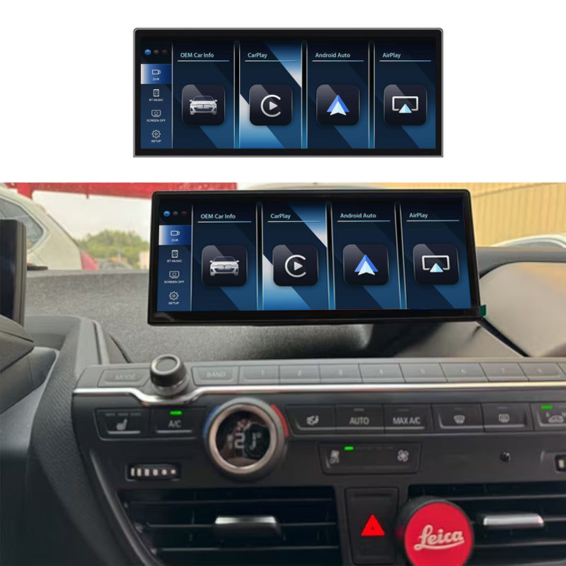 12.3 inch Linux Touchscreen for Bmw i3 NBT EVO Apple Carplay Upgrade Wilress Android Auto Head Unit