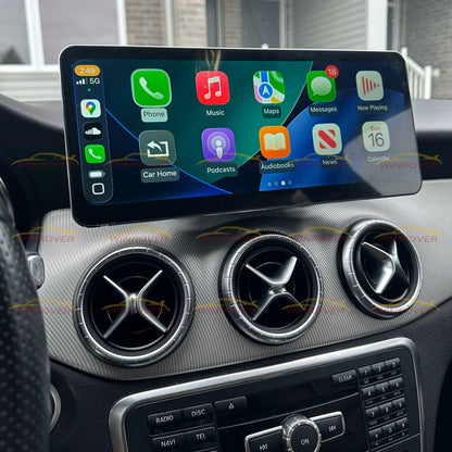 12.3 inch Mercedes Benz A B CLA GLA 2013-2018 W176 W246 X156 Wireless Apple CarPlay Android Auto Car Multimedia Linux Touch Screen