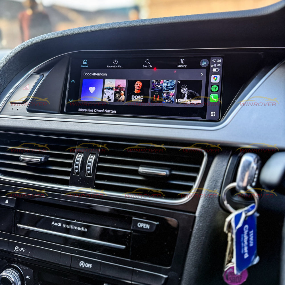 Winrover Radio Multimedia Linux Touch Screen For Audi A5 B8 2008-2016 Wireless CarPlay Android Auto Airplay Car Player Function 8.8 inch Touch Screen