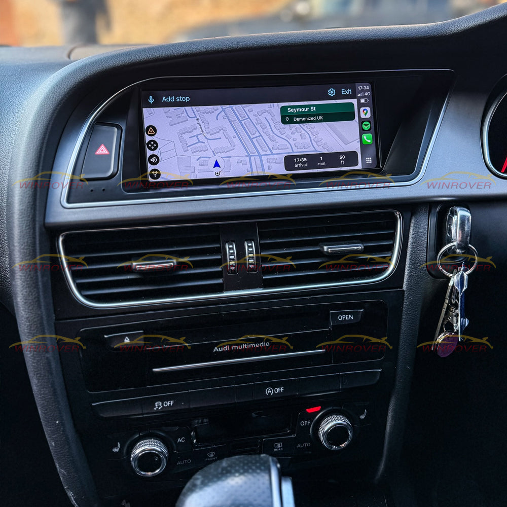 Winrover Radio Multimedia Linux Touch Screen For Audi A5 B8 2008-2016 Wireless CarPlay Android Auto Airplay Car Player Function 8.8 inch Touch Screen