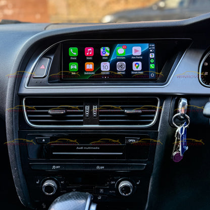 Winrover Radio Multimedia Linux Touch Screen For Audi A5 B8 2008-2016 Wireless CarPlay Android Auto Airplay Car Player Function 8.8 inch Touch Screen