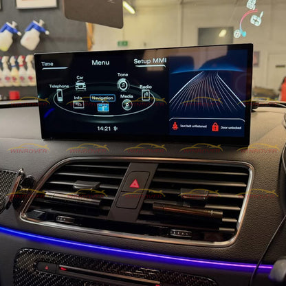 Winrover 12.3" Linux Screen Multimedia For Audi Q3 2013-2018 Wireless CarPlay Android Auto Airplay Car Radio Player