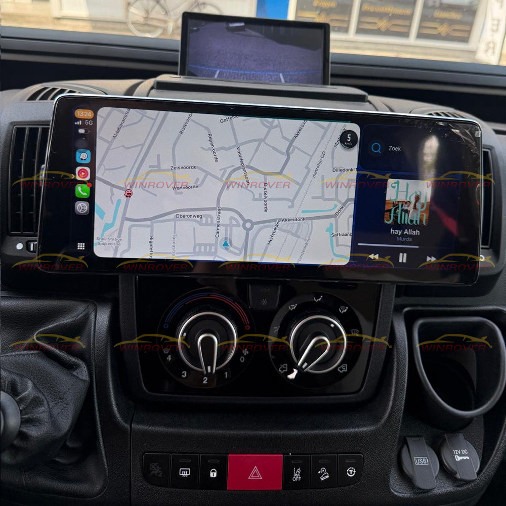 Winrover 12.3 Android Car Radio For Fiat Ducato Citroen Jumper Peugeot Boxer 2005-2024 Auto Carplay Android Auto smart Car Systems Screen