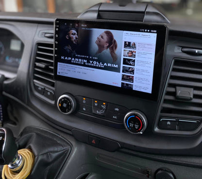Autoradio Android For Ford Transit Custom 2019 2020 2021 2022 2023 2024 Accessories Carplay Multimedia Video Player Navigation