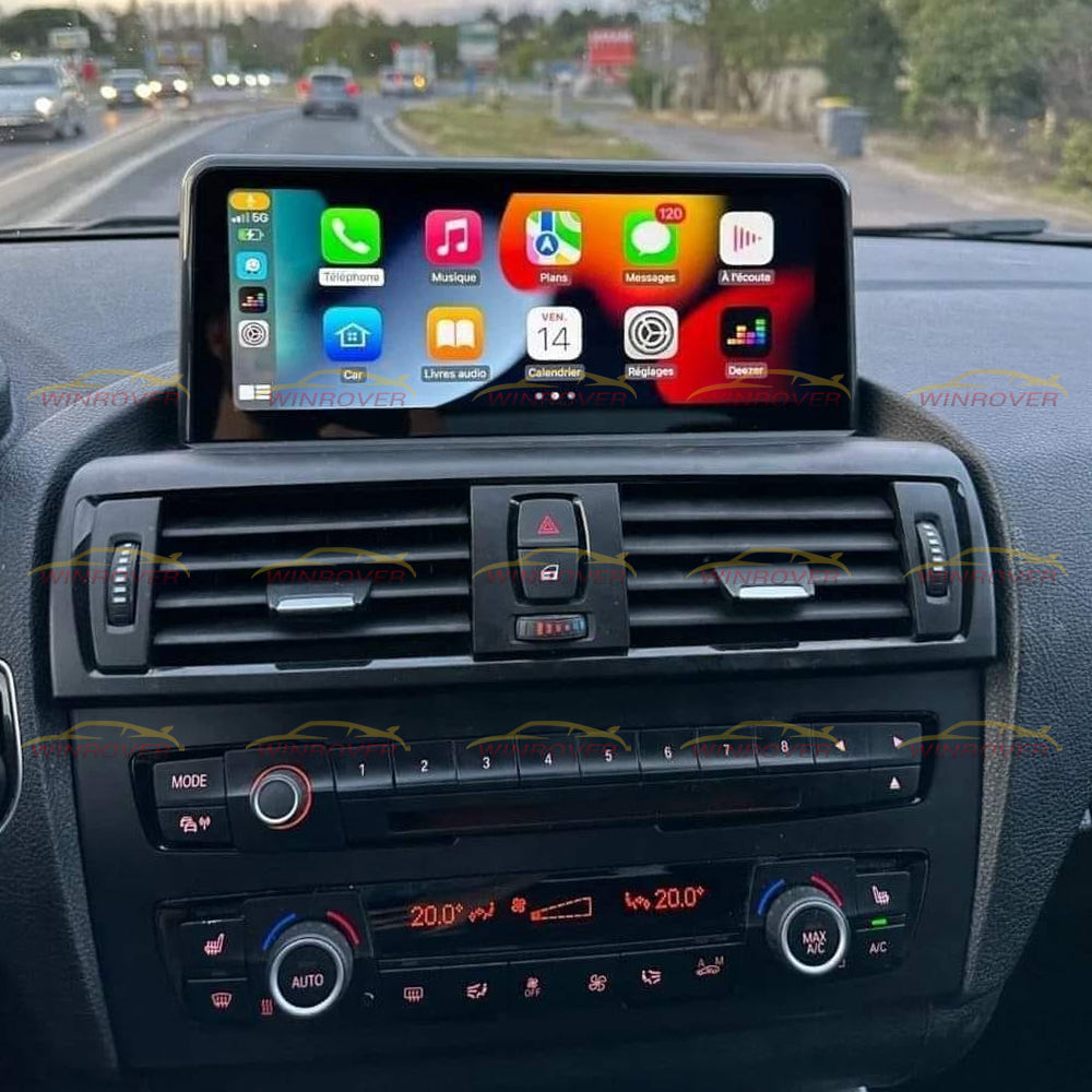 Winrover 10.25" 1920*720 Car Replacement Radio Display Android 15 for BMW 1 2 series F20 F21 F22 NBT 2013-2017,Wireless CarPlay Android Auto