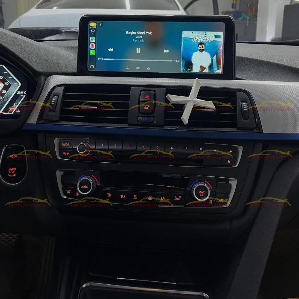 Winrover Android Screen with APPLE CARPAY/Android Auto For BMW 3/4 Series F30 F31 F32 F33 F34 F36 NBT Multimedia Navigation System Gps Bletooth Wifi