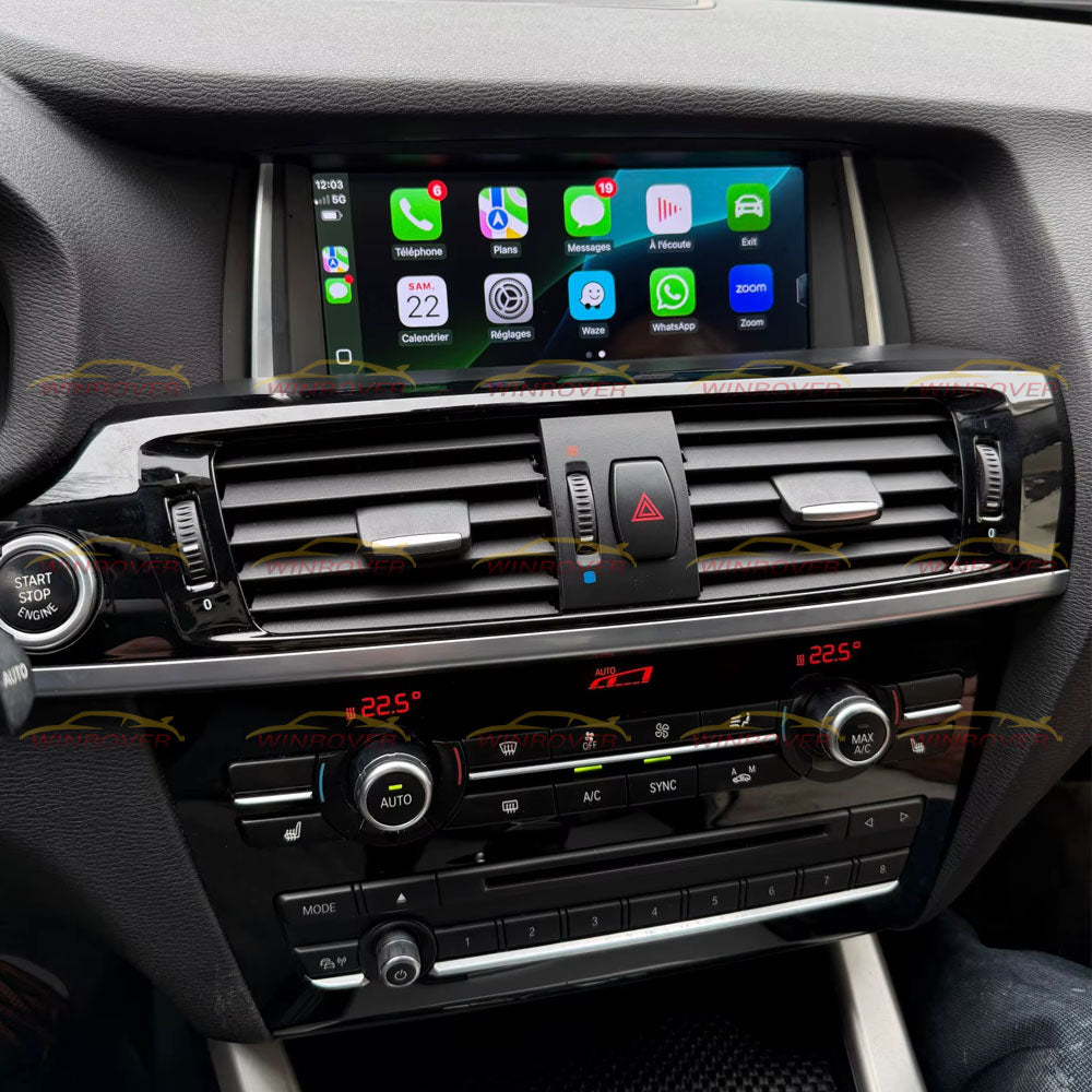 8.8 inch 1920 * 720 Car Stereo for BMW X3 F25 CIC NBT Carplay Android Auto Radio Upgrade Touch Screen DSP Linux System 2011-2016 Bluetooth