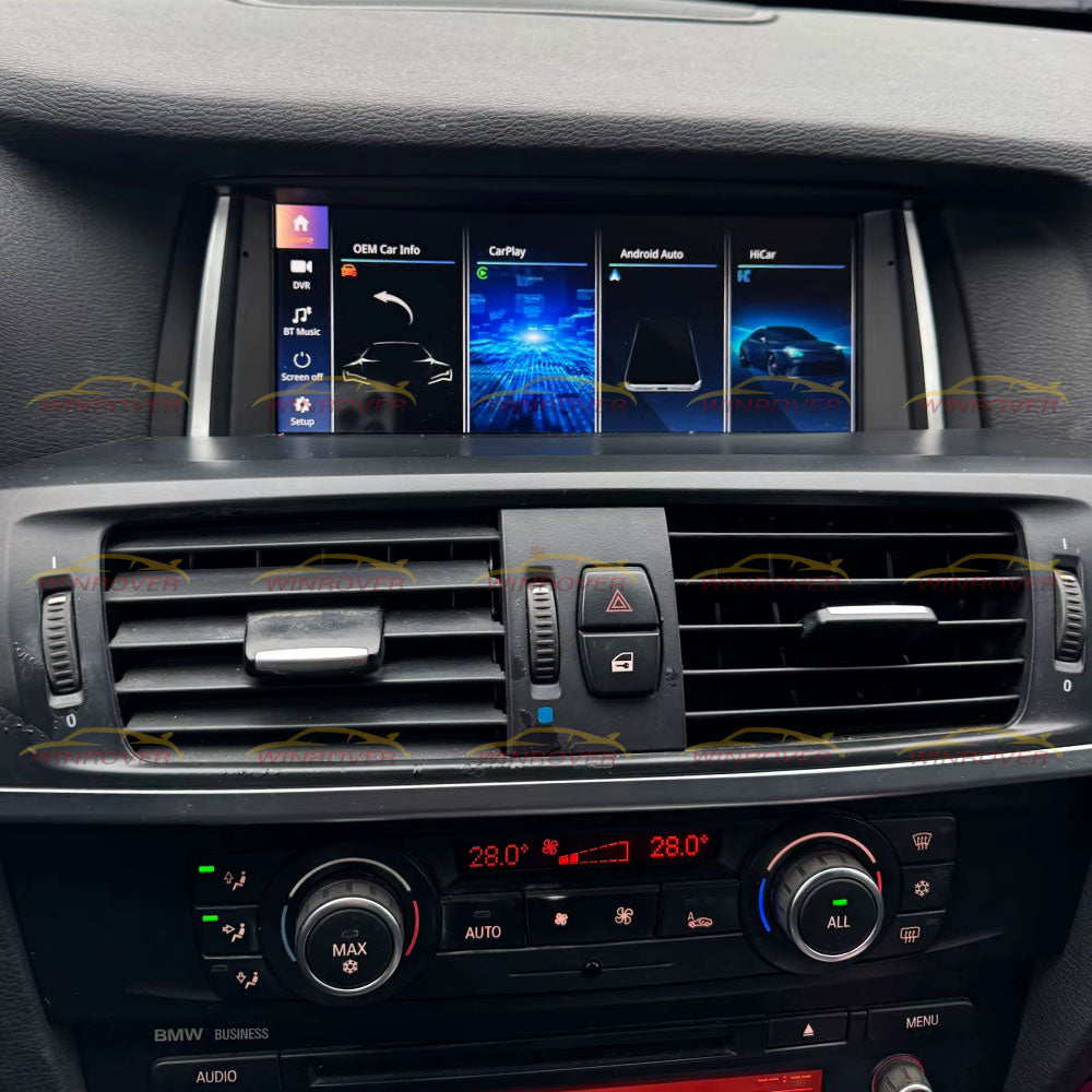 8.8 inch 1920 * 720 Car Stereo for BMW X3 F25 CIC NBT Carplay Android Auto Radio Upgrade Touch Screen DSP Linux System 2011-2016 Bluetooth